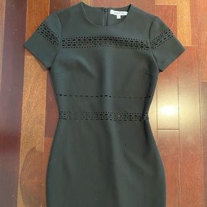 Elizabeth and James Black Mini Dress